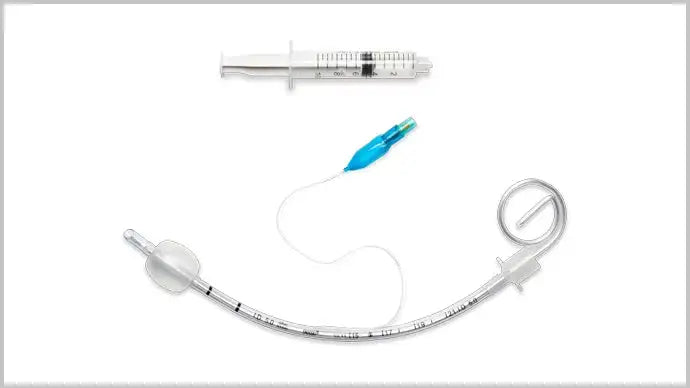 ENDOSID® EMERGENCY Endotracheal-Tubus mit Cuff, Mandrin und Spritze für sichere Intubation in Notfallsituationen. Medizinisches Equipment für Kliniken.