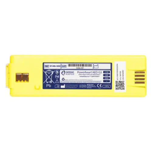 Original Powerheart G3 Batterie 9146-302 – passend für G3 & G3 Plus AEDs. 4 Jahre Garantie, lange Lebensdauer & einfache Installation. Jetzt bei Medasi.shop kaufen!