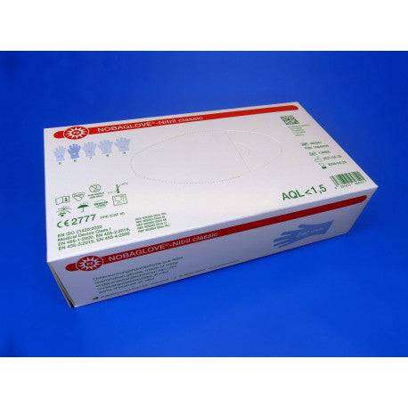 Einmalhandschuhe Nitril NOBAGLOVE - classic 240mm blau - Medasi.shop - PZN - 16945174