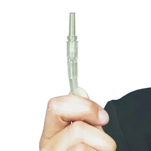 Schlauchverbinder unsteril grün für O₂-Brille und O₂-Verlängerungsschlauch, geeignet für Beatmung, 30 Stück.