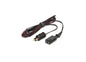 12-V-Verbindungsstecker nach DIN 4165 mit Kabel für ACCUVAC Pro und ACCUVAC Lite, kompatibel mit elektrischen Absauggeräten im medizinischen Bereich.