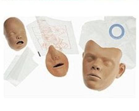 Luftbeutel für Ambu Baby 100 Stück zur Verwendung mit CPR-Trainingspuppen in der Erste Hilfe Ausbildung. Enthält Masken und Zubehörteile.