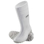 Sicherheitsstiefel - Gummistiefel NORA Weiss S5 mit rutschfester Sohle und robustem Design für den Einsatz in Industrie und Lebensmittelbereich.