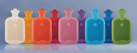 Wärmflasche Gummi 0,8 Liter speziell für Kinder