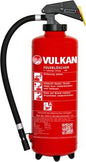 Wasser Aufladefeuerlöscher 9 Liter fluorfrei - W9H von VULKAN mit Schlauch und Druckhebel, ideal für Lithium-Ionen-Akkus in Brandklasse A.