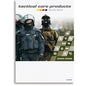 Katalog für Taktische Medizinprodukte mit Einsatzkräften auf dem Cover. Ideal für Polizei, Militär und Rettungsdienste im Profieinsatz.