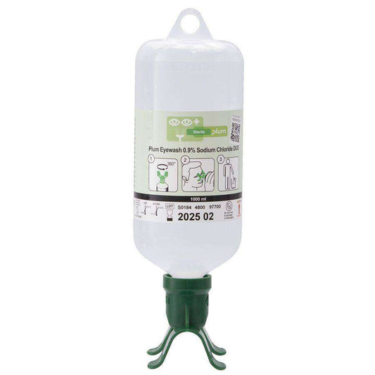 Augenspülflasche Plum Duo 1000 ml (0,9 % Natriumchloridlösung) - Medasi.shop - PZN - 06134546