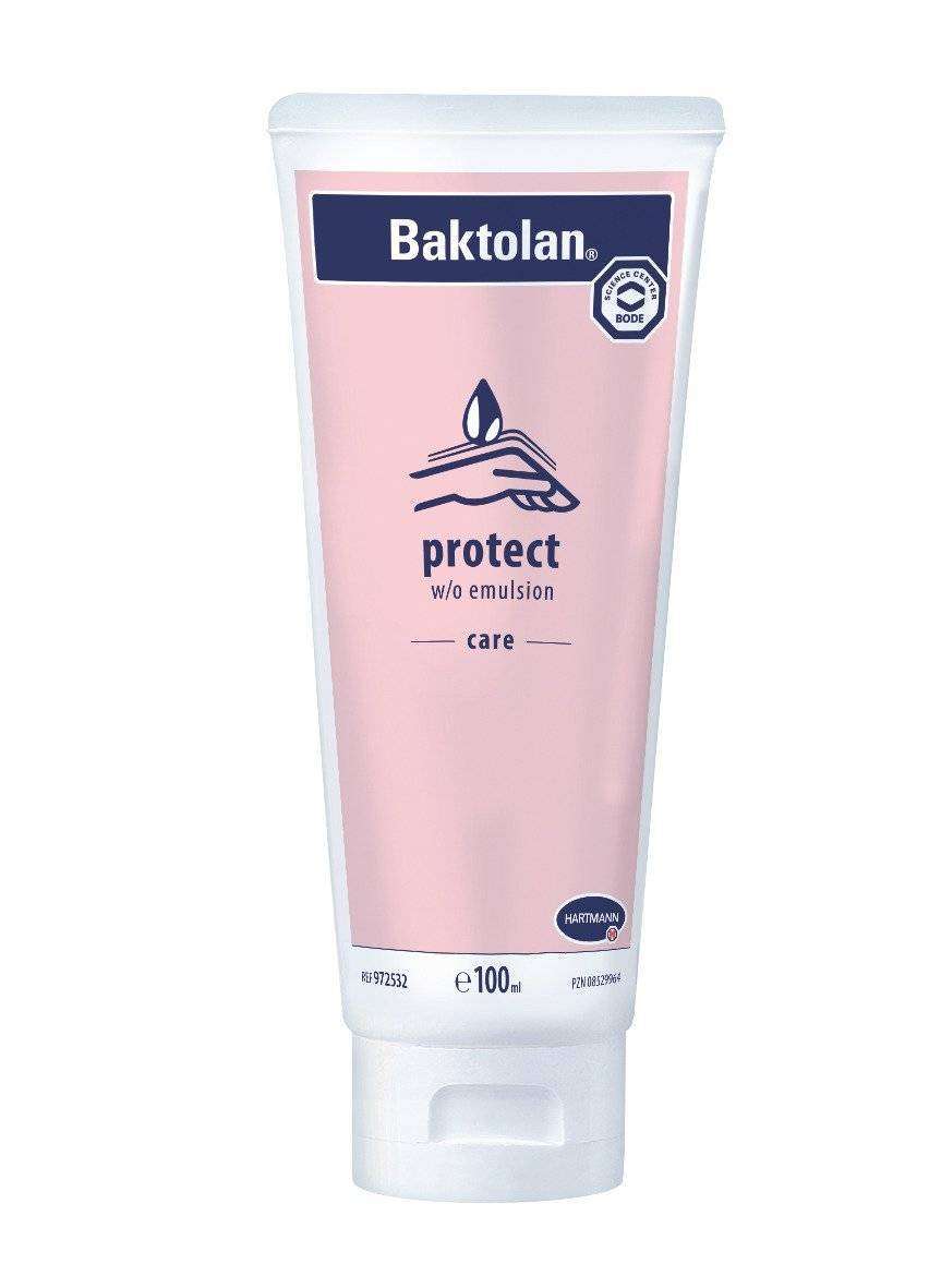 Baktolan® protect 100 ml – Hautschutzcreme mit Urea & Bienenwachs in Tube. Ideal für Pflegepersonal & PSA bei Medasi.shop erhältlich.