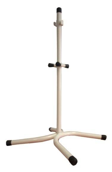 Designständer für zwei Feuerlöscher Weiß - Medasi.shop - 520186