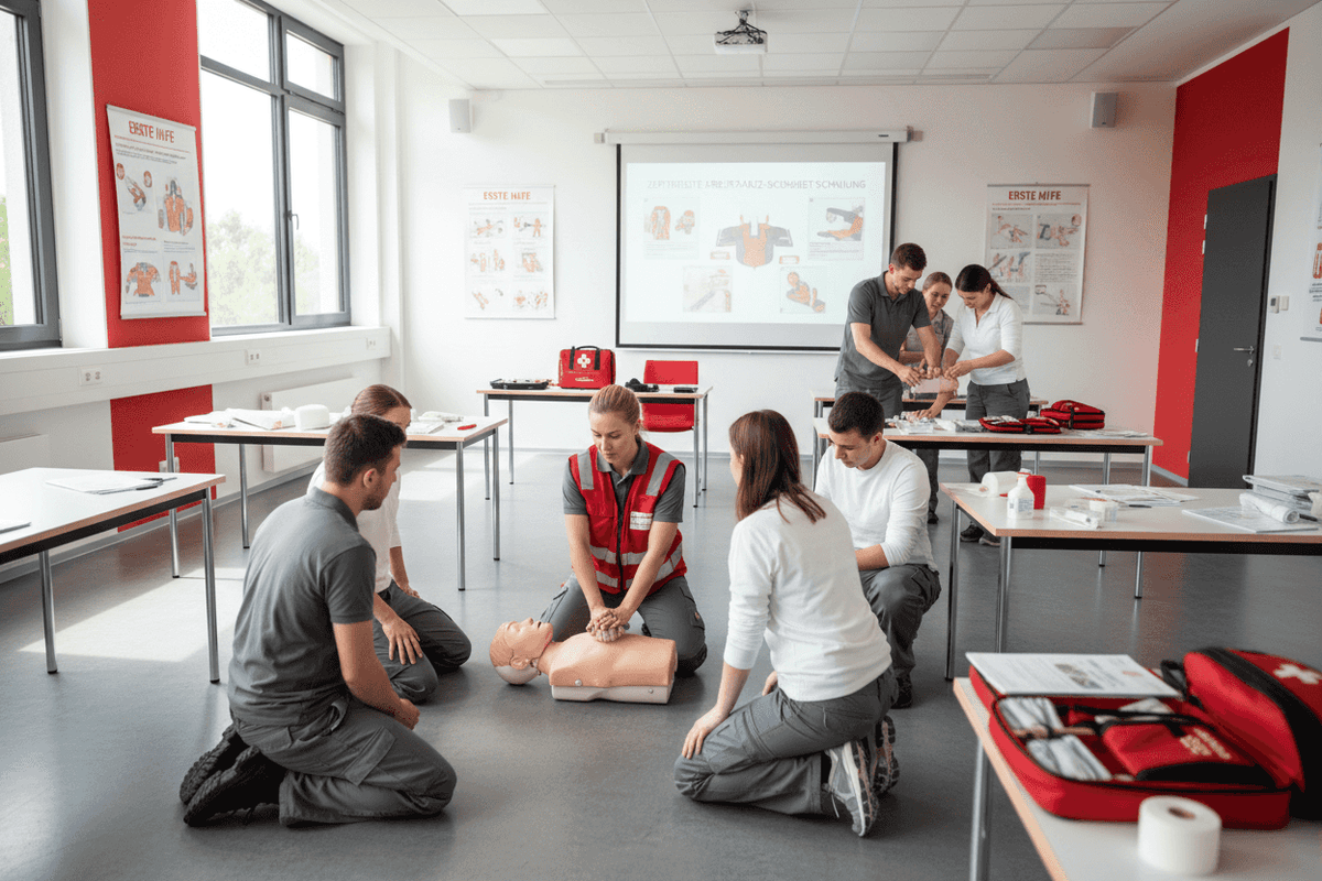 Erste-Hilfe-Trainingsmaterial – Reanimationspuppen, AED-Trainer & Übungsmaterial