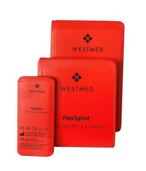 Flex Splint Universalschiene, rot/grau - Medasi.shop - 5810324