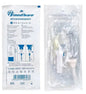 Infusionsgerät 100 Stück für Schwerkraftinfusion. Flexibler Tropf, knickfreier Schlauch, bakterienfreier Filter, Luer Lock. Latexfrei. Perfudrop Air ähnlich.