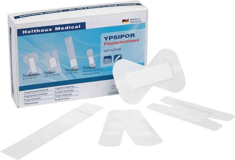 Pflastersortiment YPSIPOR sensitive - Medasi.shop - PZN - 02157496