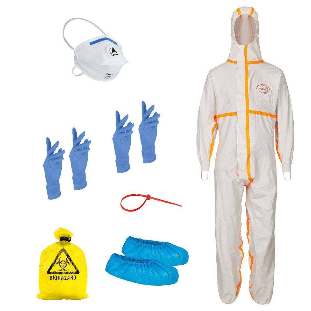 Schutzset Rettung+ - Medasi.shop - 9012 - BL - M