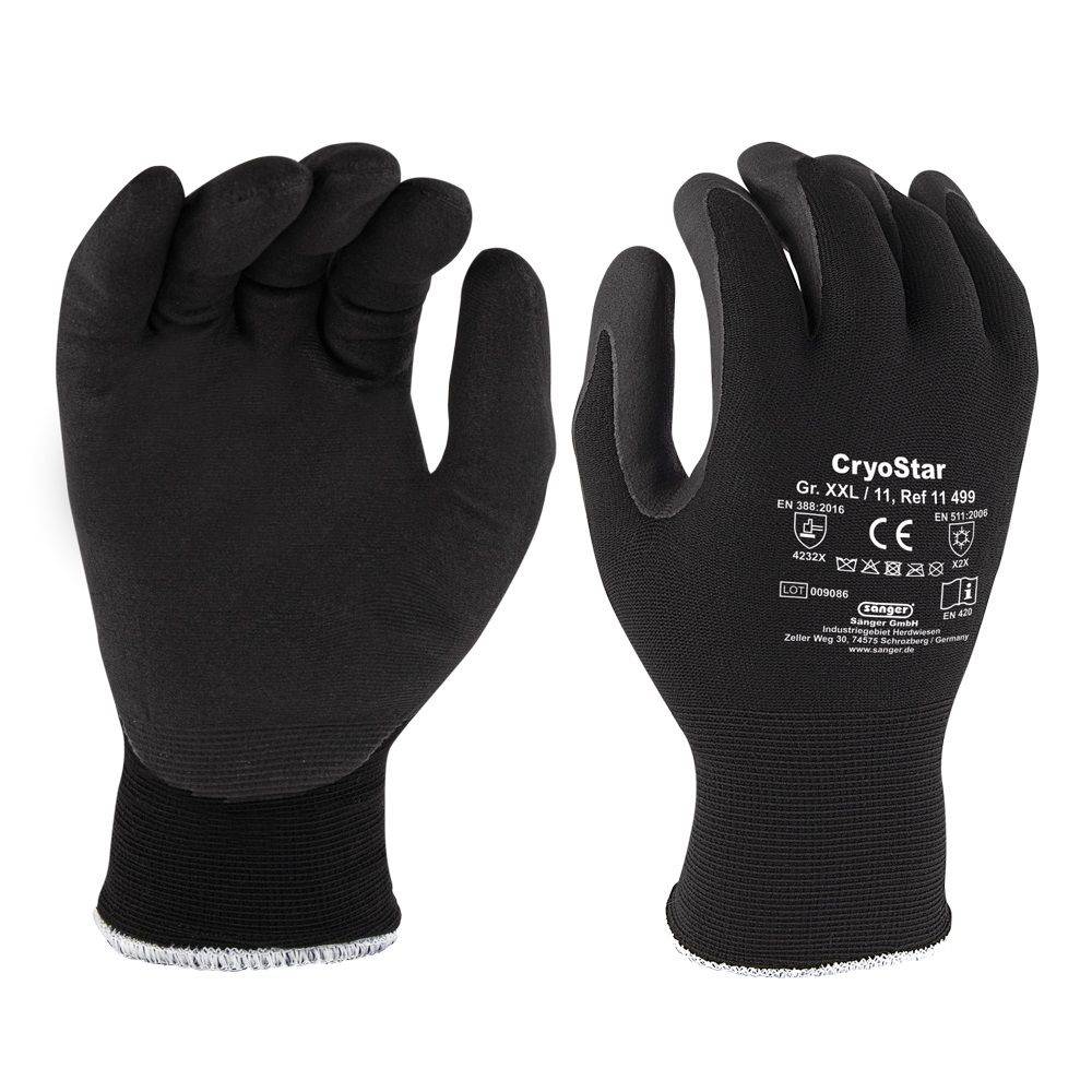Strickhandschuhe aus Nylon - Acryl Beschichtung CryoStar - Medasi.shop - 11496