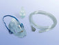 Vernebler Set mit Maske DH zur Vernebelung von Medikamenten, bestehend aus Inhalationsmaske, Verneblerkammer und Schlauchsystem.