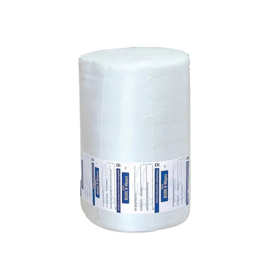 Vliesrolle BODE X-Wipes 40 Tücher, hygienisch verpackt für den Einsatz im xwipes Spendersystem zur Flächendesinfektion im Gesundheitswesen.